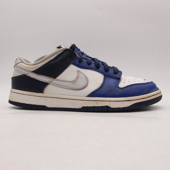 Nike Dunk Low Game Royal Midnight Navy Men\'s Size 10 Sneakers FQ8826-100